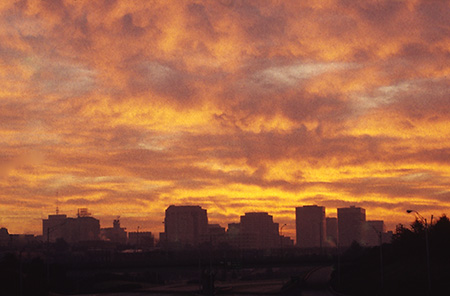 Richmond Skyline at Sunset, VA